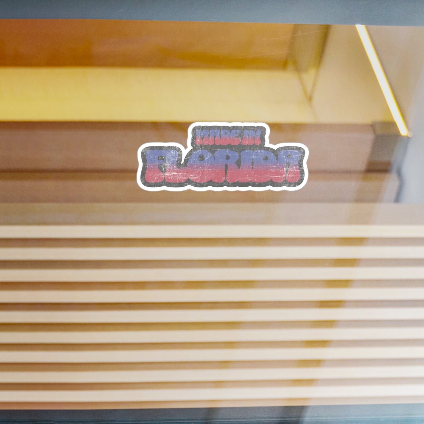 Made in Florida Vinyl Decal - Sundown Sherbet