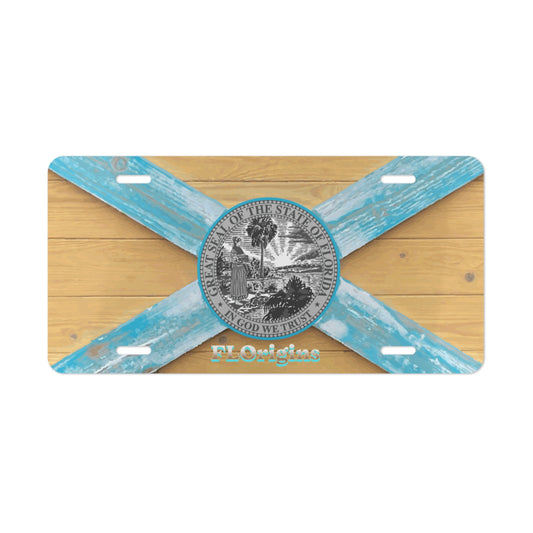 Islamorada Florida Flag License Plate