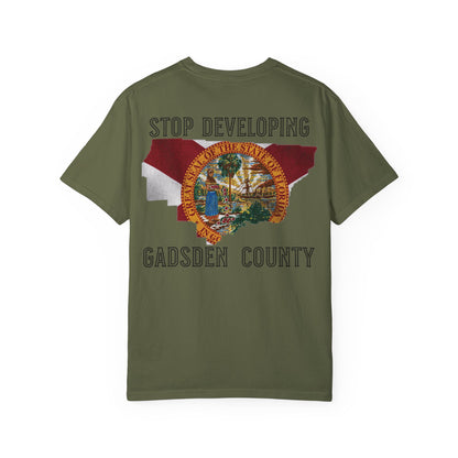 Stop Developing Gadsden County Tee