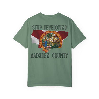 Stop Developing Gadsden County Tee