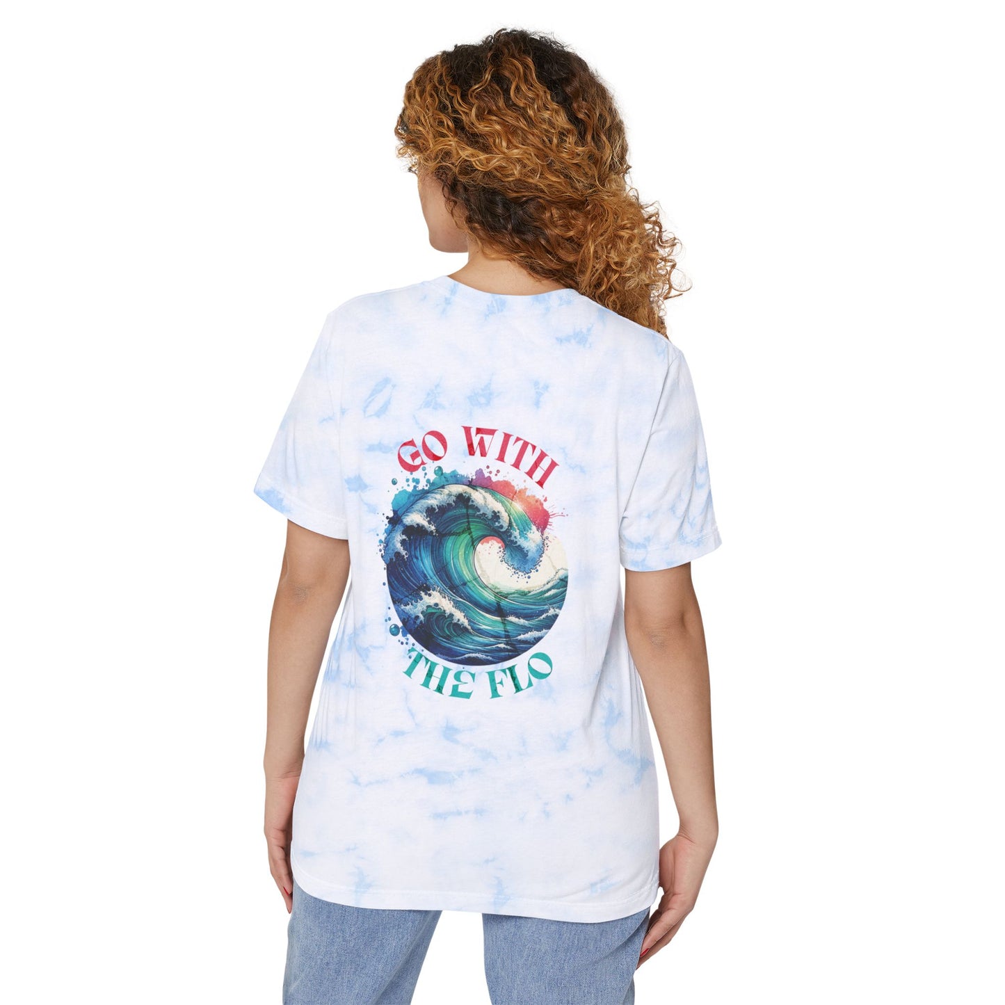 Go With the Flo Tie-Dyed Relaxed Tee