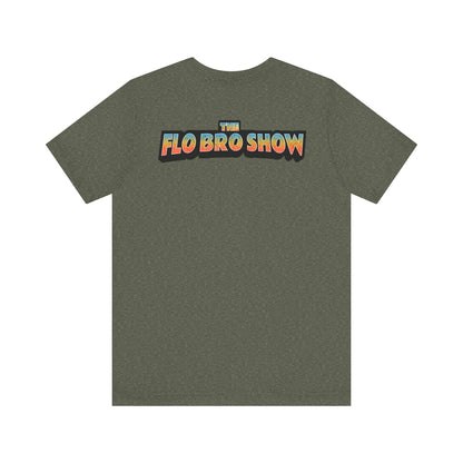 The FloBro Show Official Logo Lightweight Tee (Reverse Design)