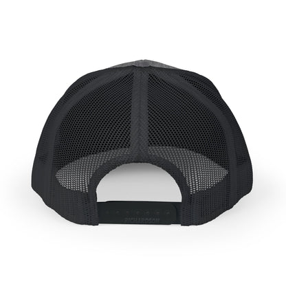 Stop Moving to Florida Embroidered Trucker (Black Text)