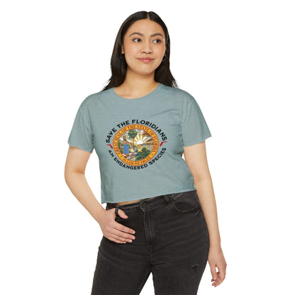 Save the Floridians Crop Tee