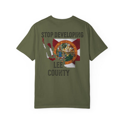 Stop Developing Lee County Tee