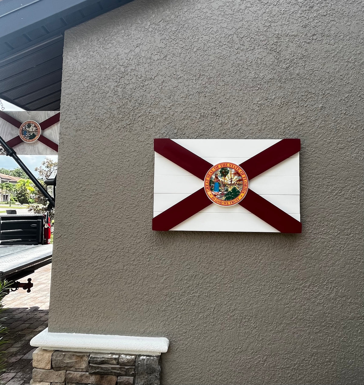 P.V.Sea Weatherproof Florida Flag