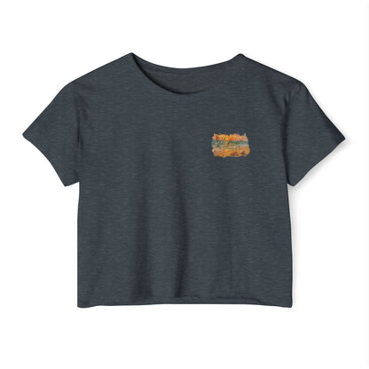 Raised on Sunshine Crop Tee
