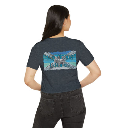 Stop Moving to Florida Crop Tee