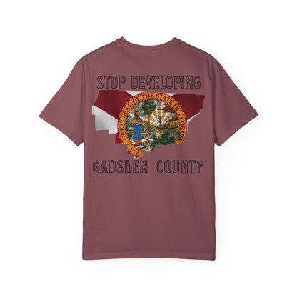 Stop Developing Gadsden County Tee