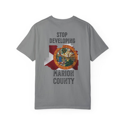 Stop Developing Marion County Tee
