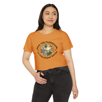 Save the Floridians Crop Tee