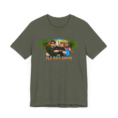The FloBro Show Official Logo Lightweight Tee (Reverse Design)
