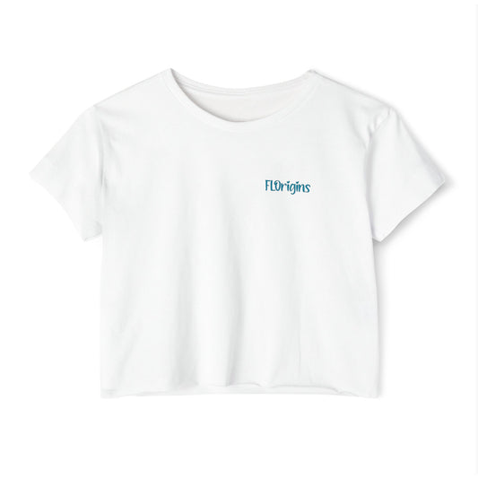 Stop Moving to Florida Crop Tee