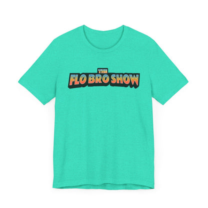 The FloBro Show Official Logo Lightweight Tee (Front and Back Design)