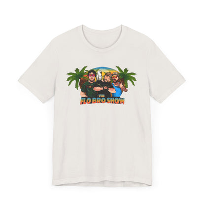 The FloBro Show Official Logo Lightweight Tee (Reverse Design)