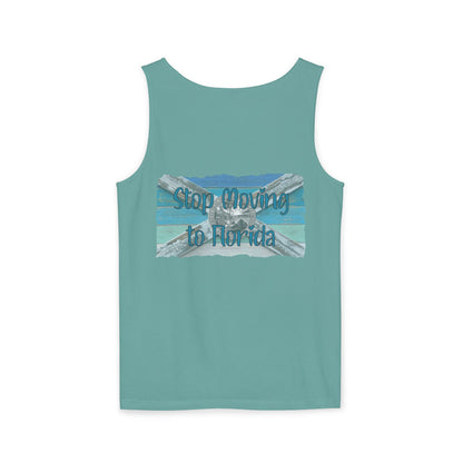Stop Moving to Florida Relaxed-Fit Tank