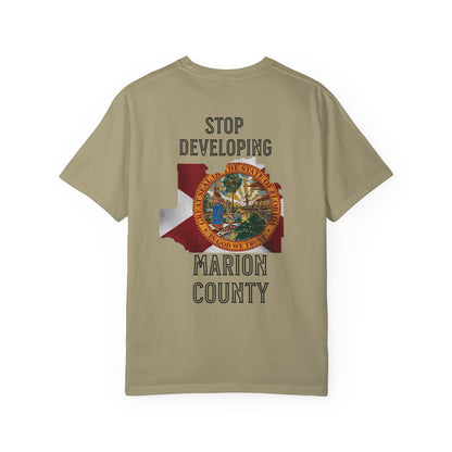 Stop Developing Marion County Tee