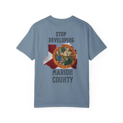 Stop Developing Marion County Tee