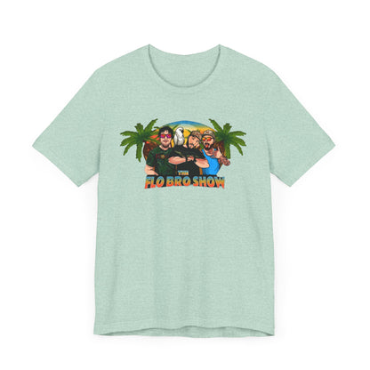 The FloBro Show Official Logo Lightweight Tee (Reverse Design)