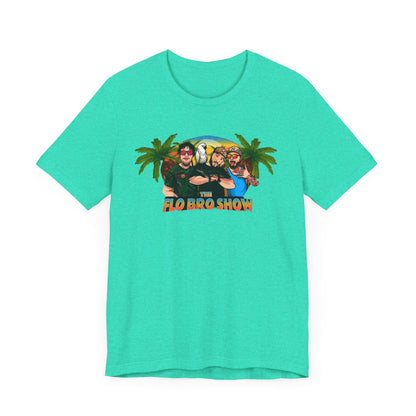 The FloBro Show Official Logo Lightweight Tee (Reverse Design)