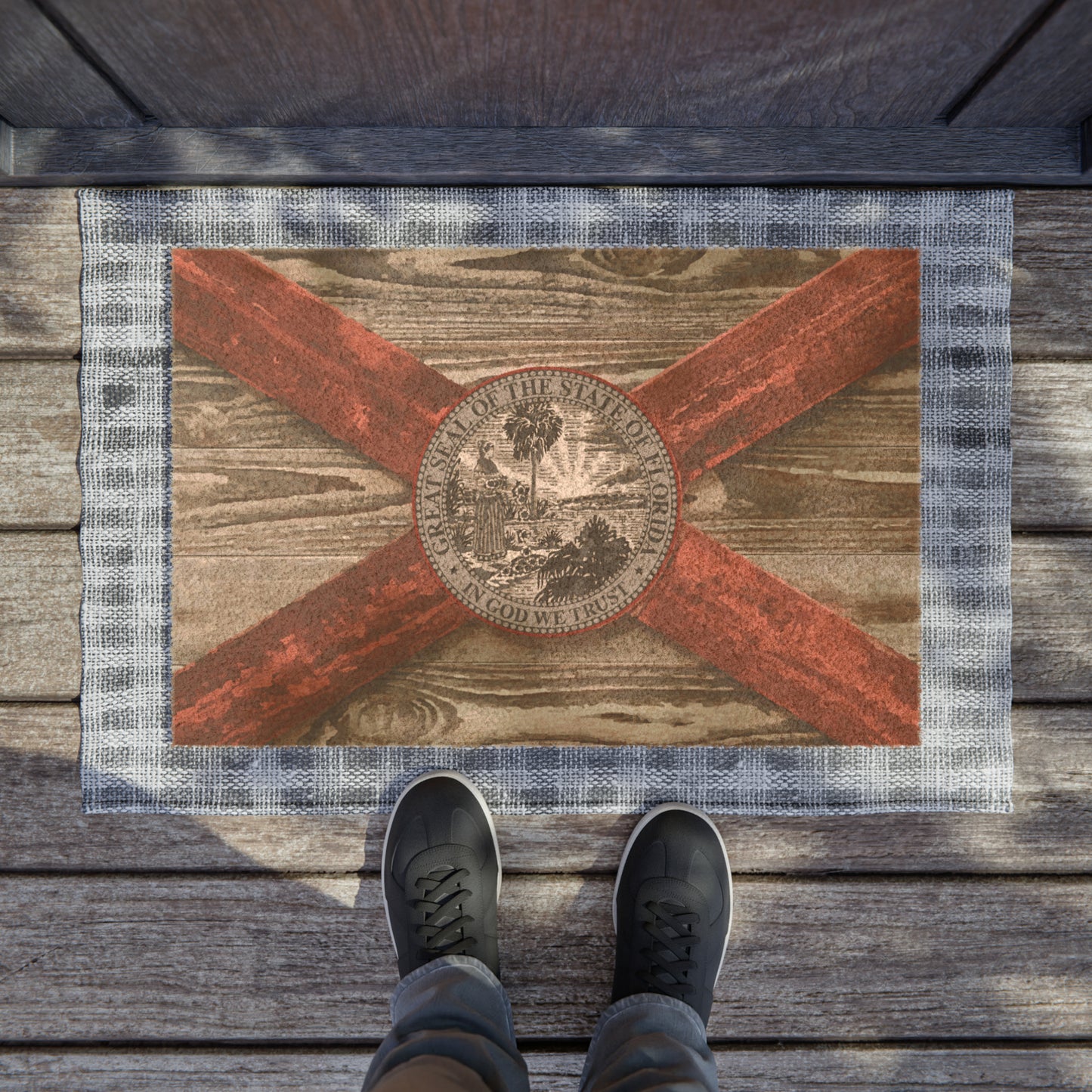 Cape Coral Natural Coconut Fiber Outdoor Doormat