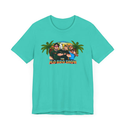 The FloBro Show Official Logo Lightweight Tee (Reverse Design)