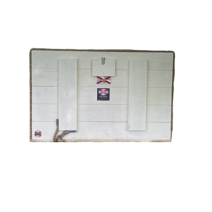 Key Lime Solid Wood Florida Flag
