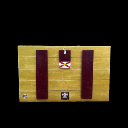 Tallahassee Solid Wood Florida Flag