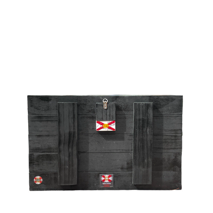 Tomahawk Solid Wood Florida Flag