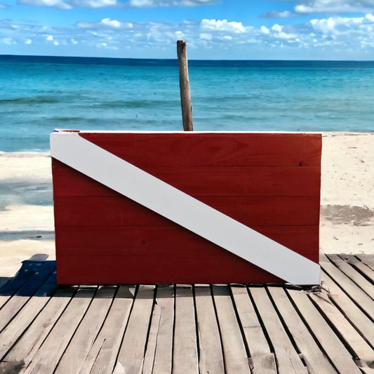 Tortuga PVC Dive Flag